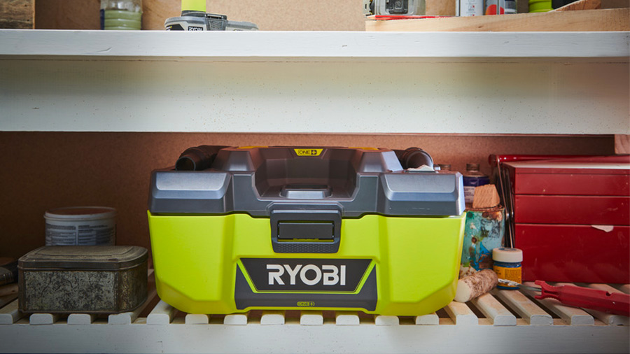 Test et avis de l'aspirateur sur batterie RYOBI R18PV 18V ONE+ - Zone  Outillage